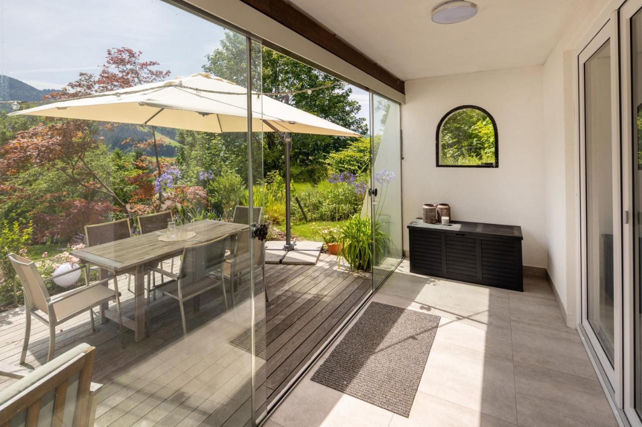 Waldlounge - Gartenwohnung オーバーシュタウフェン エクステリア 写真