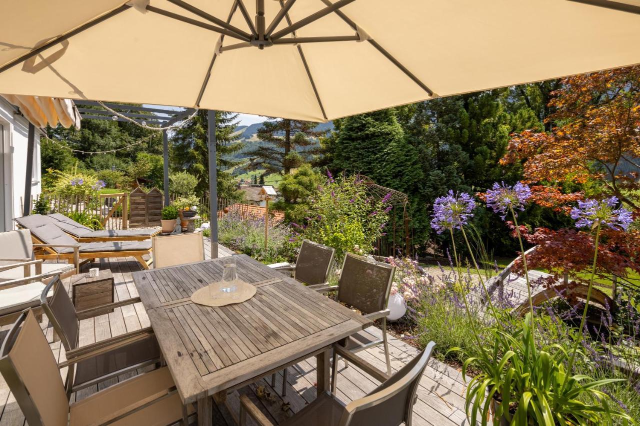 Waldlounge - Gartenwohnung オーバーシュタウフェン エクステリア 写真